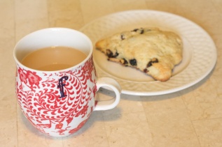 A cuppa and a scone